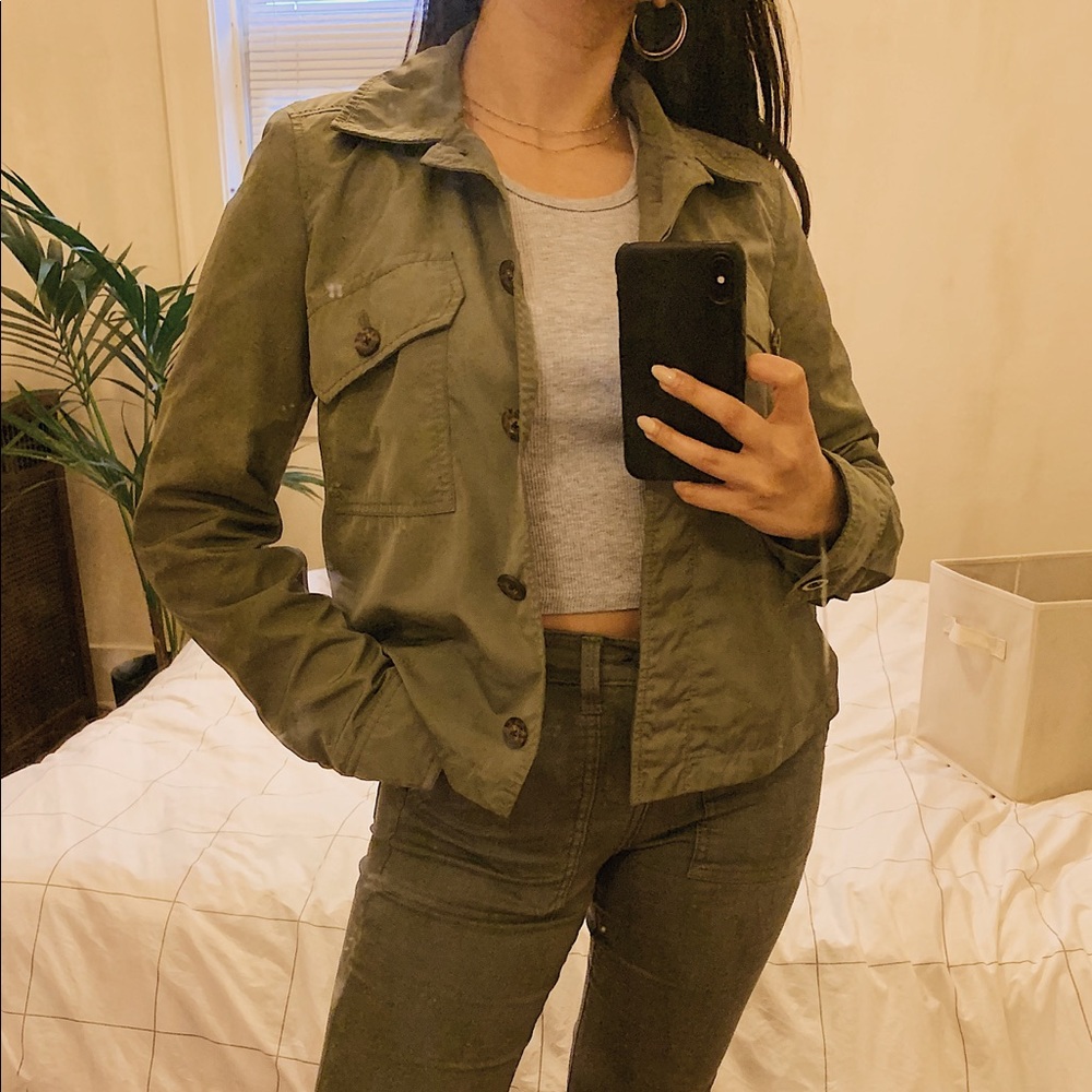 BANANA REPUBLIC Olive Jacket